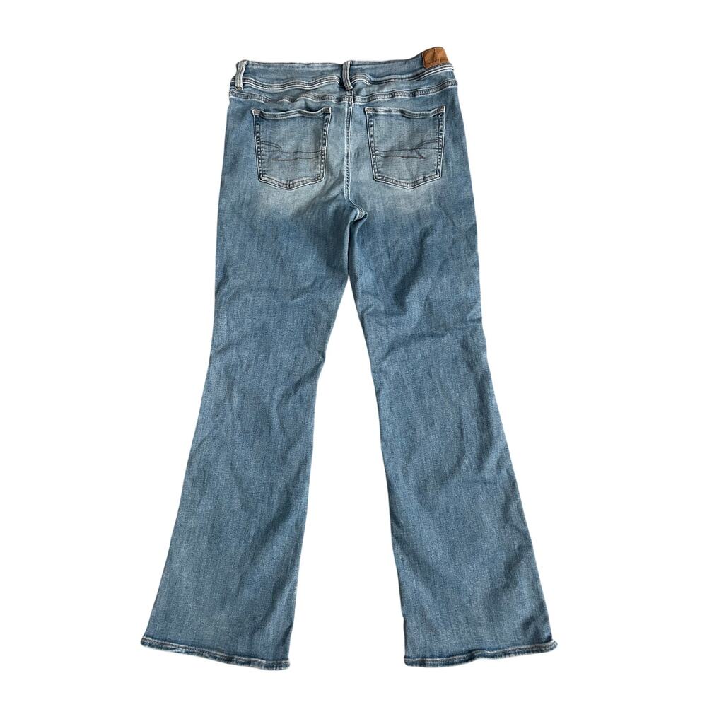American Eagle Kick Boot Jeans Size 14 - Picture 2 of 7